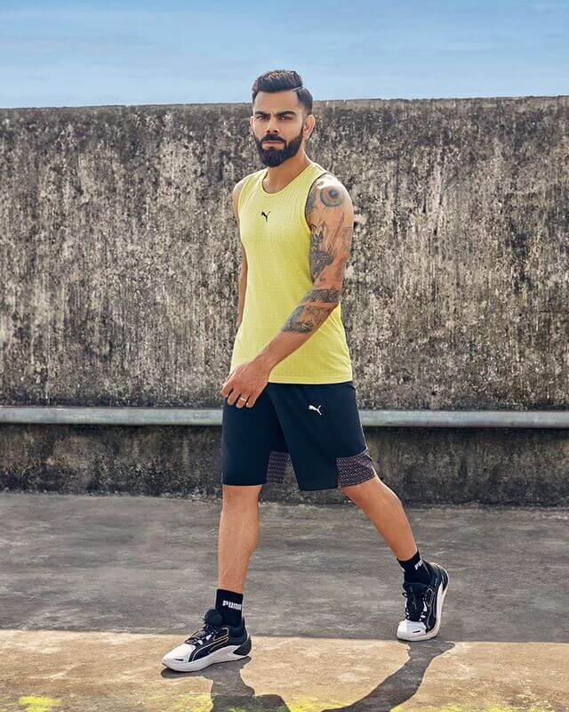 most followed instagram accounts - Virat Kohli